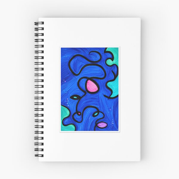 Item preview, Ocean of Becoming | Intuitive Abstract Flow Painting designed and sold by Singing Life's Chords Studio.