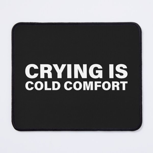 Item preview, Crying Is Cold Comfort — The Odyssey Quote (Black Version) designed and sold by LiteraryRelics.