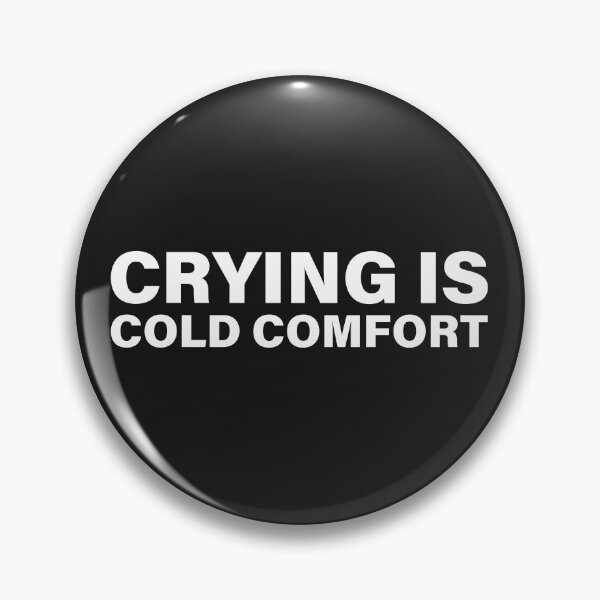 Item preview, Crying Is Cold Comfort — The Odyssey Quote (Black Version) designed and sold by LiteraryRelics.