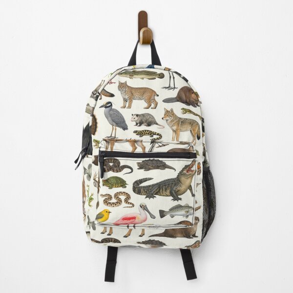 Item preview, Animals of Louisiana Retro Style Identification Chart designed and sold by kakarikihill.