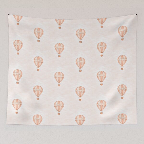 Item preview, Boho Hot Air Balloon Whimsy designed and sold by Passionread.