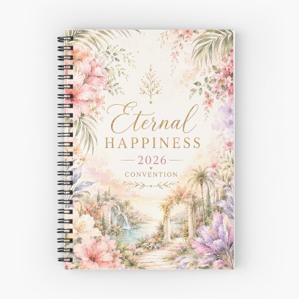 Item preview, Eternal Happiness 2026 Convention Journal Journal designed and sold by Sakura99.
