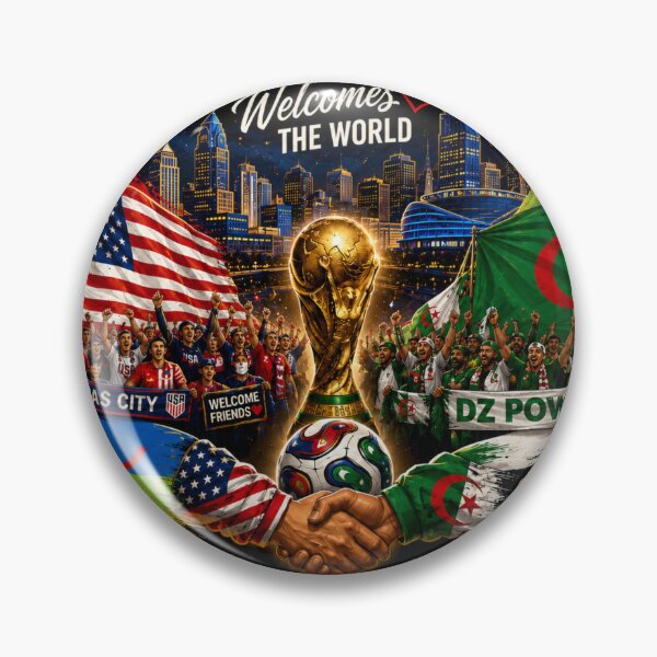 Item preview, Thank you Kansas City Welcoming Algeria ????? | FIFA World Cup 2026 Fan Design designed and sold by OneShirt99.