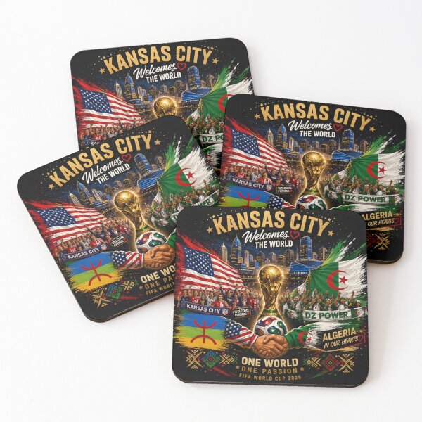 Item preview, Thank you Kansas City Welcoming Algeria ????? | FIFA World Cup 2026 Fan Design designed and sold by Eidos [][][] ~εἶδος~.