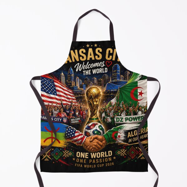 Item preview, Thank you Kansas City Welcoming Algeria ????? | FIFA World Cup 2026 Fan Design designed and sold by OneShirt99.