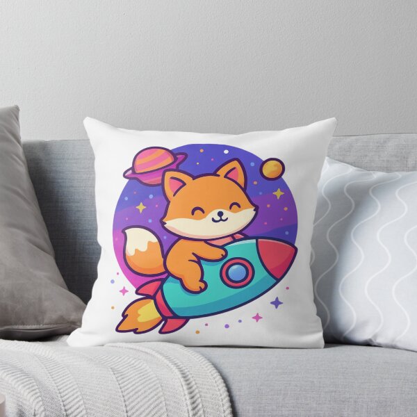 Item preview, Adventure Beyond Fox - Cute Space Sticker designed and sold by foryouandyours.