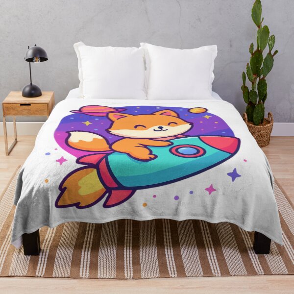 Item preview, Adventure Beyond Fox - Cute Space Sticker designed and sold by foryouandyours.