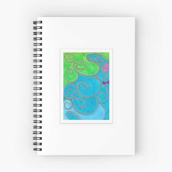 Item preview, Currents of Renewal | Intuitive Abstract Flow Painting designed and sold by Singing Life's Chords Studio.