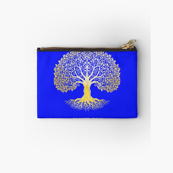 Item preview, Wisdom – Golden Tree of Life Spiritual Art Print With Roots and Leaves designed and sold by NewGen-For-You.
