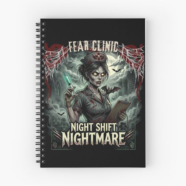 Item preview, Horror Nurse Halloween - Night Shift Nightmare - Of fear designed and sold by VibranPalette.