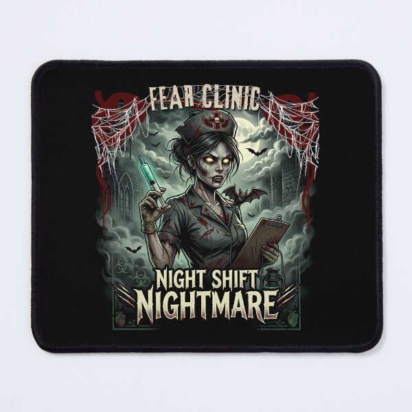 Item preview, Horror Nurse Halloween - Night Shift Nightmare - Of fear designed and sold by VibranPalette.