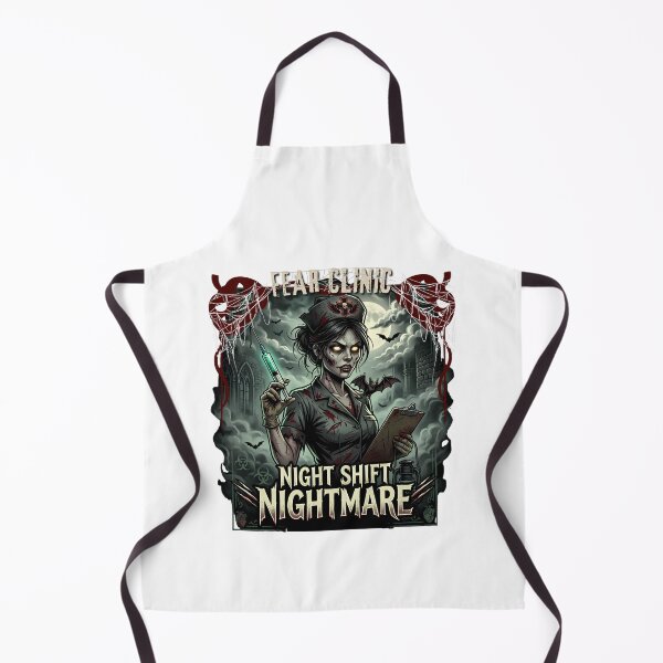 Item preview, Horror Nurse Halloween - Night Shift Nightmare - Of fear designed and sold by VibranPalette.