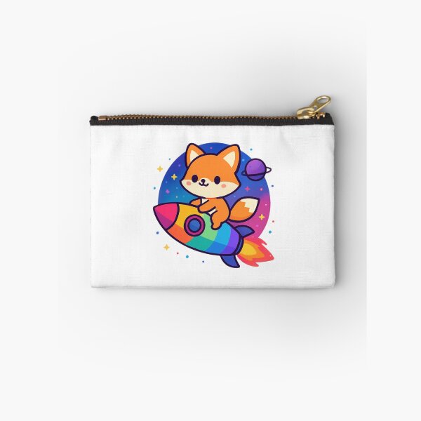 Item preview, Adventure Beyond Fox - Cute Space Sticker designed and sold by foryouandyours.