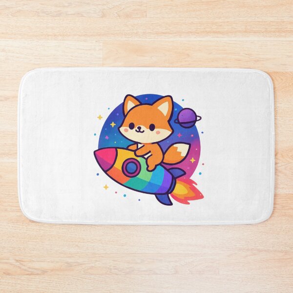Item preview, Adventure Beyond Fox - Cute Space Sticker designed and sold by foryouandyours.