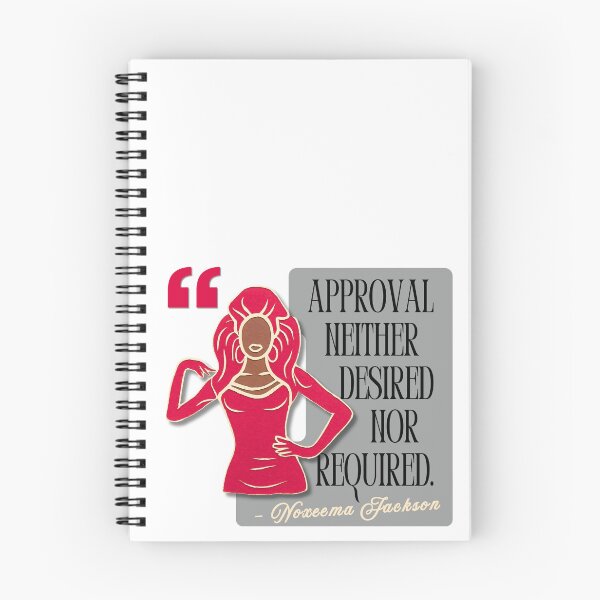 Item preview, Noxeema Jackson Approval Neither Desired Nor Required Quote designed and sold by pulse_retail.