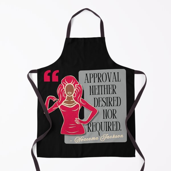 Item preview, Noxeema Jackson Approval Neither Desired Nor Required Quote designed and sold by pulse_retail.