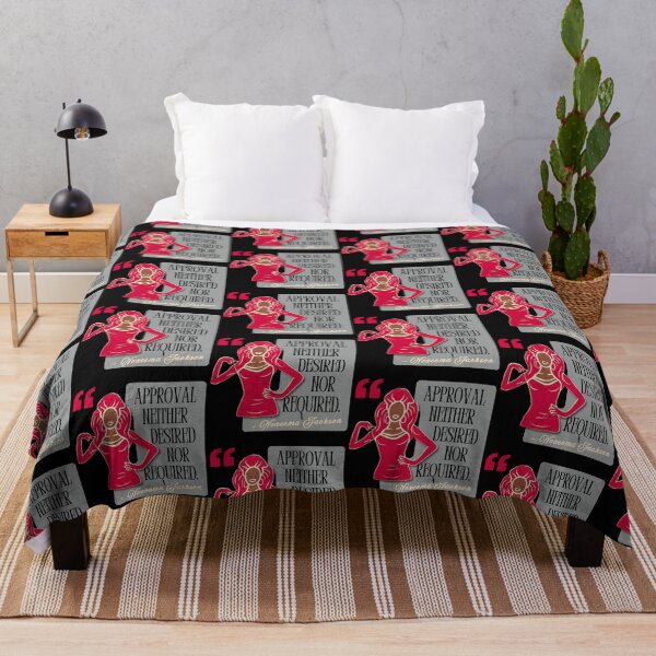 Item preview, Noxeema Jackson Approval Neither Desired Nor Required Quote designed and sold by pulse_retail.