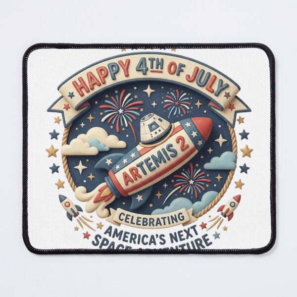Item preview, HAPPY 4TH OF JULY designed and sold by likbatonboot.