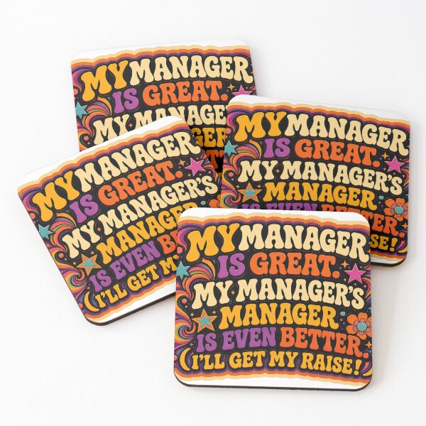 Item preview, Funny Retro 70s Office Humor Manifesting My Next Raise - Illustration designed and sold by Eric Sintès.