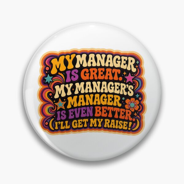 Item preview, Funny Retro 70s Office Humor Manifesting My Next Raise - Illustration designed and sold by Eric Sintès.