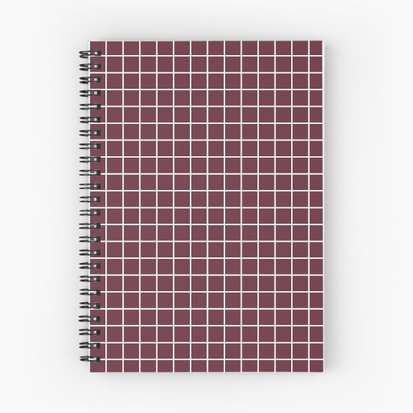 Item preview, Minimalist Dark Maroon Grid Phone Case for Girls | Wine Red Checkered Journal for Students | Deep Red Grid Pattern Blanket for Mom | Chic Burgundy Square Grid Tote Bag for Teachers designed and sold by VivaFy.