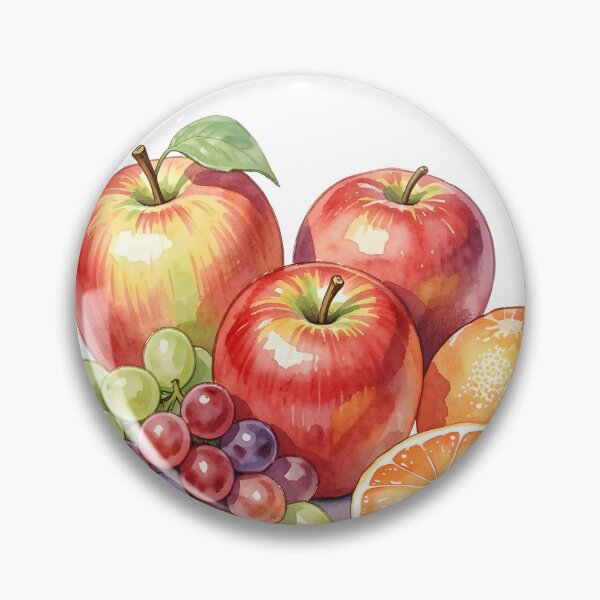 Item preview, Recipes – Watercolor Fruits Cookbook Design for Fruit Lovers designed and sold by EmeraldeaArt.
