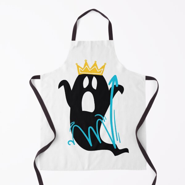 Item preview, Cute Ghost King with Gold Crown Streetwear Art designed and sold by rich-moda.