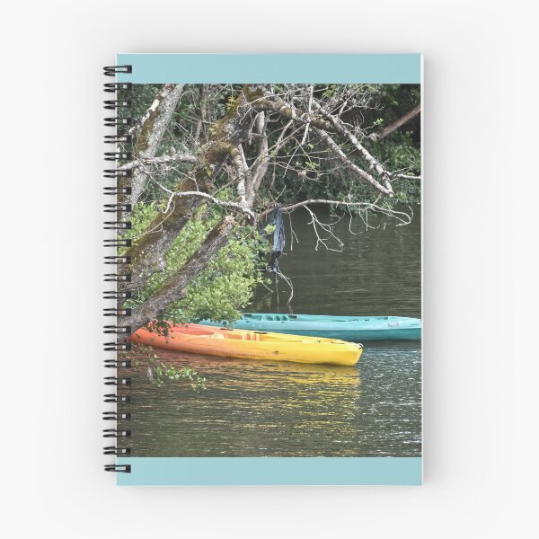 Item preview, Two Kayaks on the River designed and sold by StylishDecor.
