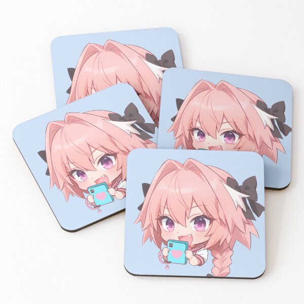 Artikelvorschau, Astolfo Chibi Schuluniform #5 Kawaii Handy entworfen und verkauft von MikaseSan.
