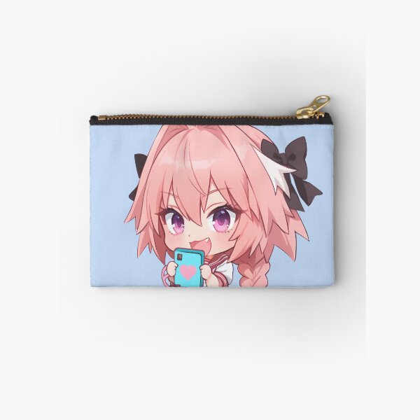 Item preview, Astolfo Chibi School Uniform #5 Kawaii Phone designed and sold by MikaseSan.
