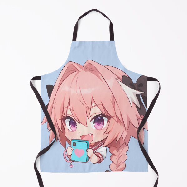 Item preview, Astolfo Chibi School Uniform #5 Kawaii Phone designed and sold by MikaseSan.