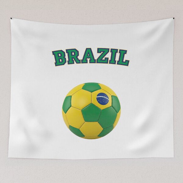 Item preview, Brazil Football designed and sold by travelwitheric.