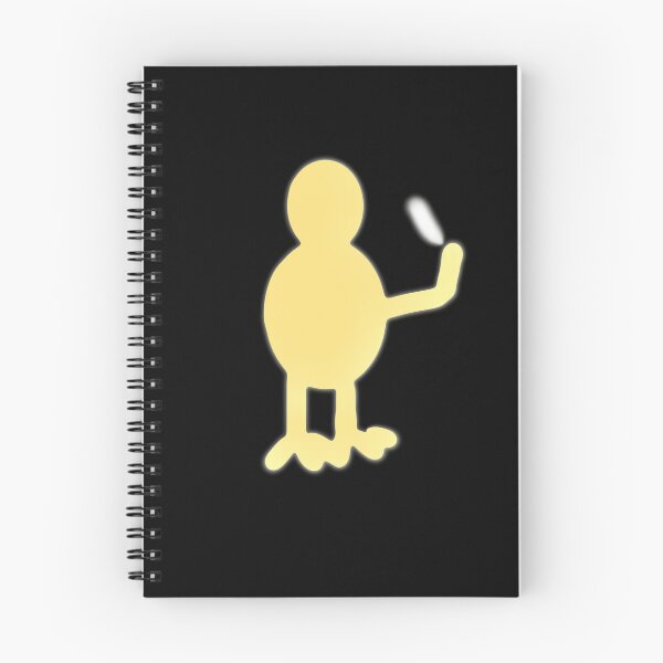 Item preview, Minimal Yellow Chick – Soft Glow on Black (Icon) designed and sold by cabuks.