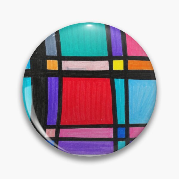 Item preview, Interwoven Harmony | Intuitive Geometric Abstract Painting designed and sold by Singing Life's Chords Studio.