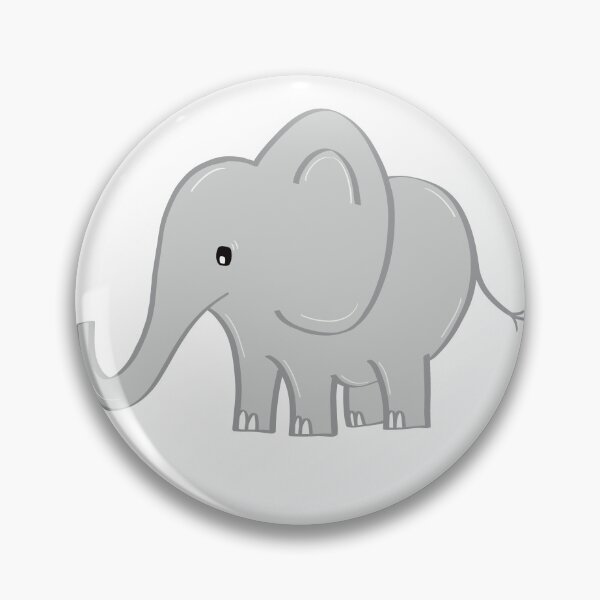 Item preview, Tiny Cutesy Elephant  designed and sold by ConklinCreation.