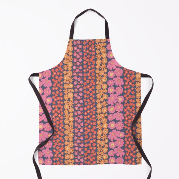 Item preview, Floral Stripe in Pink/Orange/Red/Blue designed and sold by somecallmebeth.