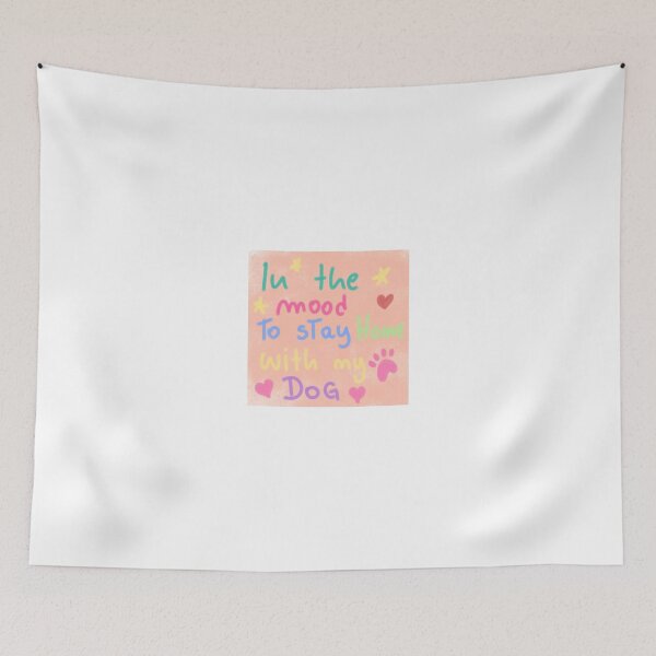Item preview, dog love , stay HOME with my dog designed and sold by Kasia1987t.