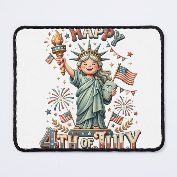 Item preview, HAPPY 4TH OF JULY designed and sold by likbatonboot.