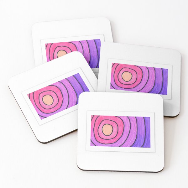 Item preview, Radiant Center | Intuitive Abstract Meditation Painting designed and sold by Singing Life's Chords Studio.