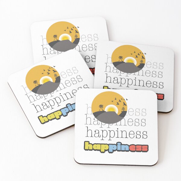 Item preview, Happiness – Positive Mindset Minimalist Typography Design designed and sold by StudioAyinla.