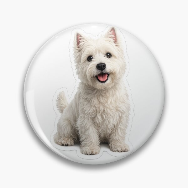 Item preview, West highland white terrier dog designed and sold by BackgroundND.
