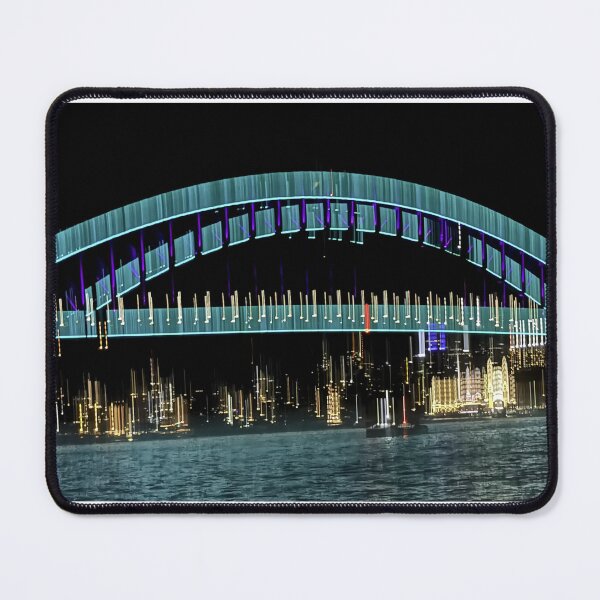 Item preview, Sydney Vivid 2026 Harbour Bridge Double Exposure designed and sold by TonyCrehan.