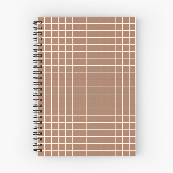 Item preview, Minimalist Earthy Brown Grid Phone Case for Girls | Mocha Checkered Journal for Students | Neutral Grid Pattern Blanket for Mom | Terracotta Square Grid Tote Bag for Teachers designed and sold by VivaFy.