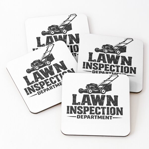 Item preview, Lawn Inspection Department designed and sold by EastEndTownie.