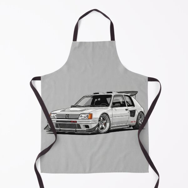 Item preview, Peugeot 205 T16 Group B Classic Rally Custom Stance Car Illustration Art designed and sold by Motorline44.