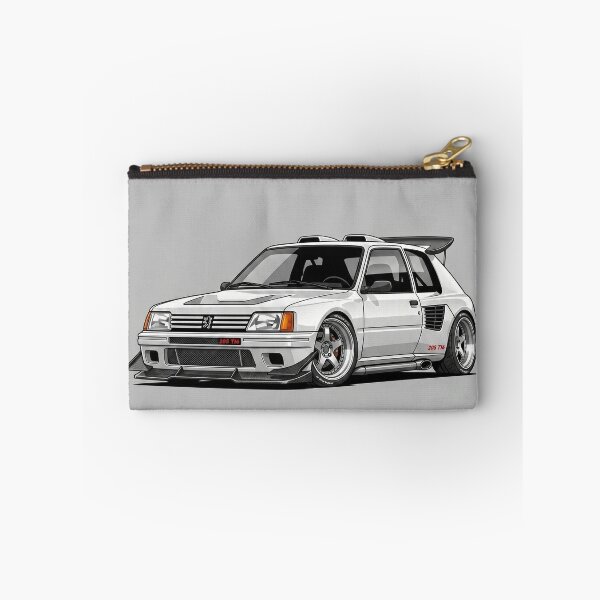 Item preview, Peugeot 205 T16 Group B Classic Rally Custom Stance Car Illustration Art designed and sold by Motorline44.