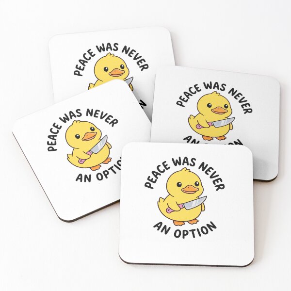 Item preview, Peace yellow duck designed and sold by anuggra.