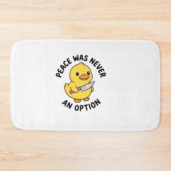 Item preview, Peace yellow duck designed and sold by anuggra.