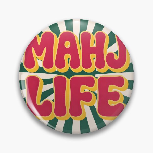 Item preview, Mahj Life Retro Mahjong Lover Gift Shirt designed and sold by WearVerse440.