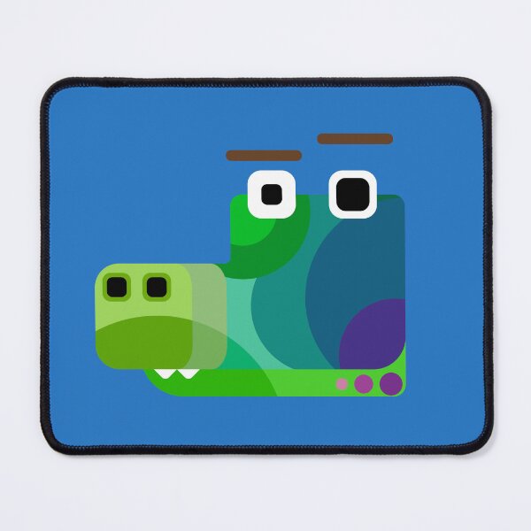 Item preview, Cute Geometric Crocodile designed and sold by MarlonOspinaStore.